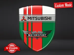 Mitsubishi Car Banner Sticker Style High Quality Professional